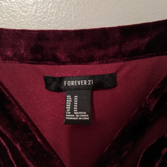 Bundle Sale - Forever 21 Sleeveless Velvet Dress - Picture 7 of 7